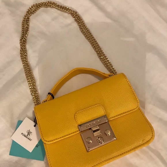 Yellow Pomikaki - Italian purse - Picture 4 of 4